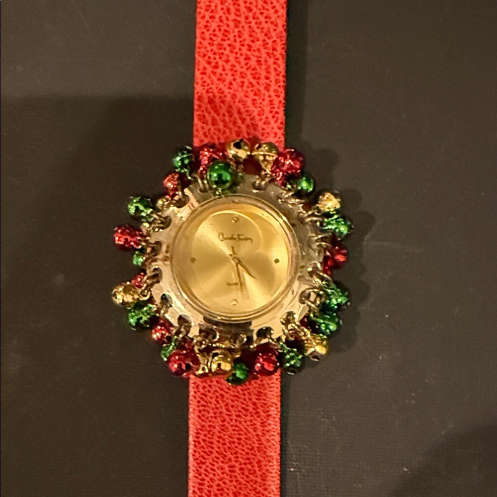 Women's Vintage Quacker Factory Watch Christmas *tested*